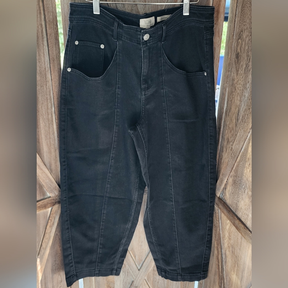 LOGO Ladies Denim BARREL Jeans